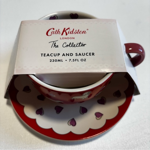 CATH KIDTSON Dachshund Doxie Teacup And Saucer Cath Kidston London - Picture 2 of 8